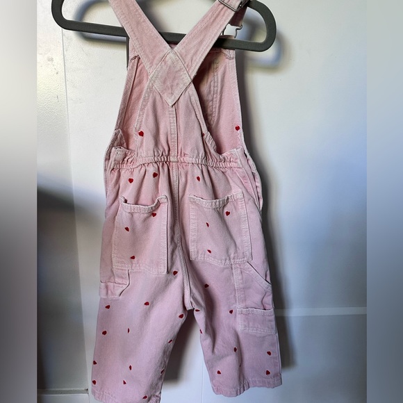 Zara 18-24 Months - Brand new Jean Shorts and Pink Overalls - Picture 7 of 11